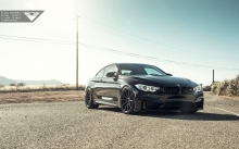 ,   BMW M4 EVO, Vorsteiner, 2015, , , , , , , headlight, angel eye, front, tuning, wheels, sky