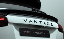 Logo, macro, details, Porsche Cayenne Vantage, TopCar, 2015, tuning, white, back, lights