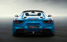   Ferrari 488 Spider, 2016, , , , , rear lights, back, bumper, photo