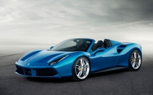  Ferrari 488 Spider, 2016, , , , , , front, wheels, carbon, hood, photo