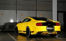  Ford Mustang GT Fastback, GeigerCar, 2015, , , , , yellow car, line, tuning, parking