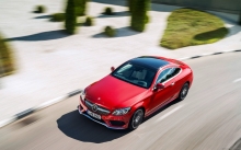  Mercedes-AMG C 63 S Coupe, 2016, , , , , , , , hood, red, roof, sun, headlights