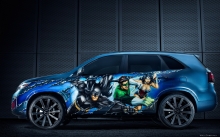  , Kia Sorento, Justice League, , ,  