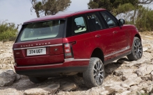 Range Rover,   , , , , , red, off road