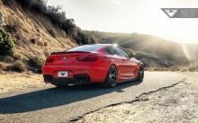 Rear lights of BME M6 V FF, Vorsteiner, 2015, back, tuning, bumper, wheels, sun