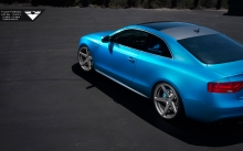 , , Audi S5 Vorsteiner, 2015, , , , , roof, wheels, details, blue, coupe, sport