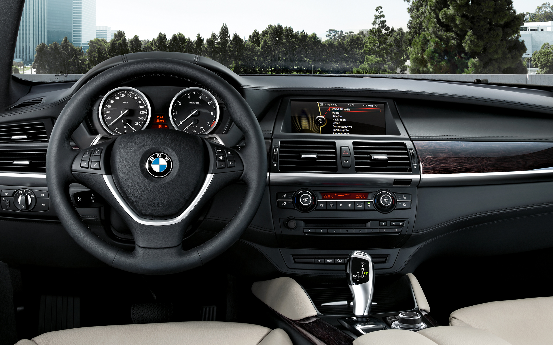 BMW x6 2013 салон