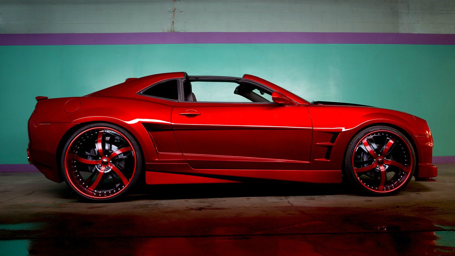 Chevrolet Camaro Red 2012