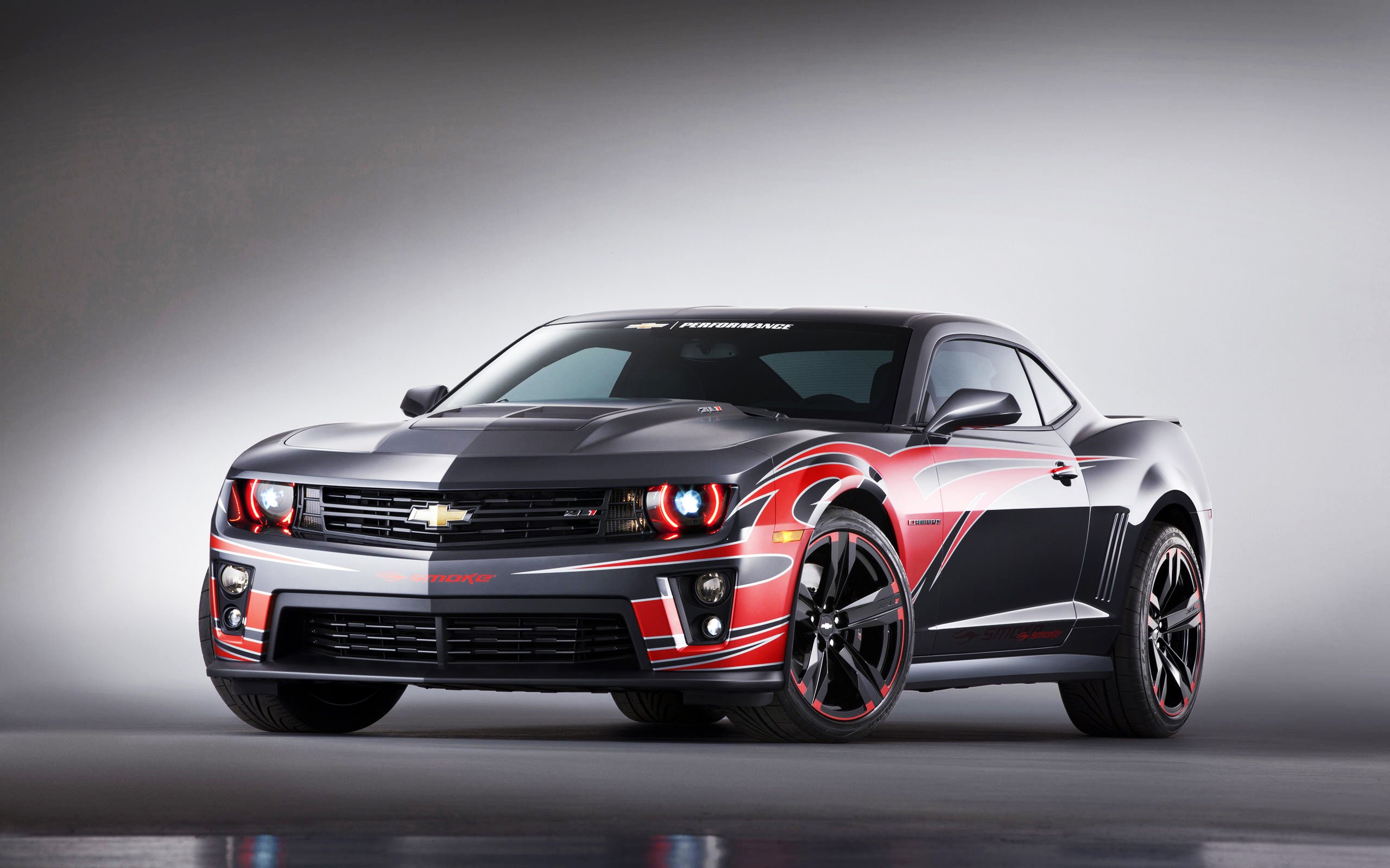 Chevrolet Camaro 2015 серый