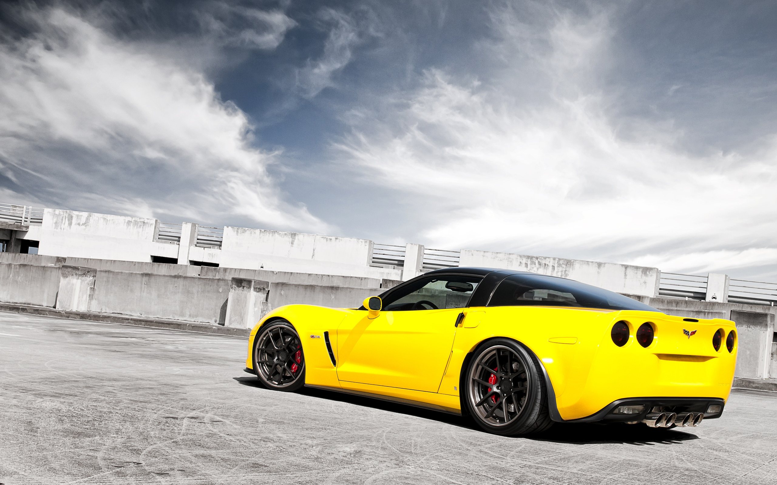 Chevrolet Corvette Tuning Black