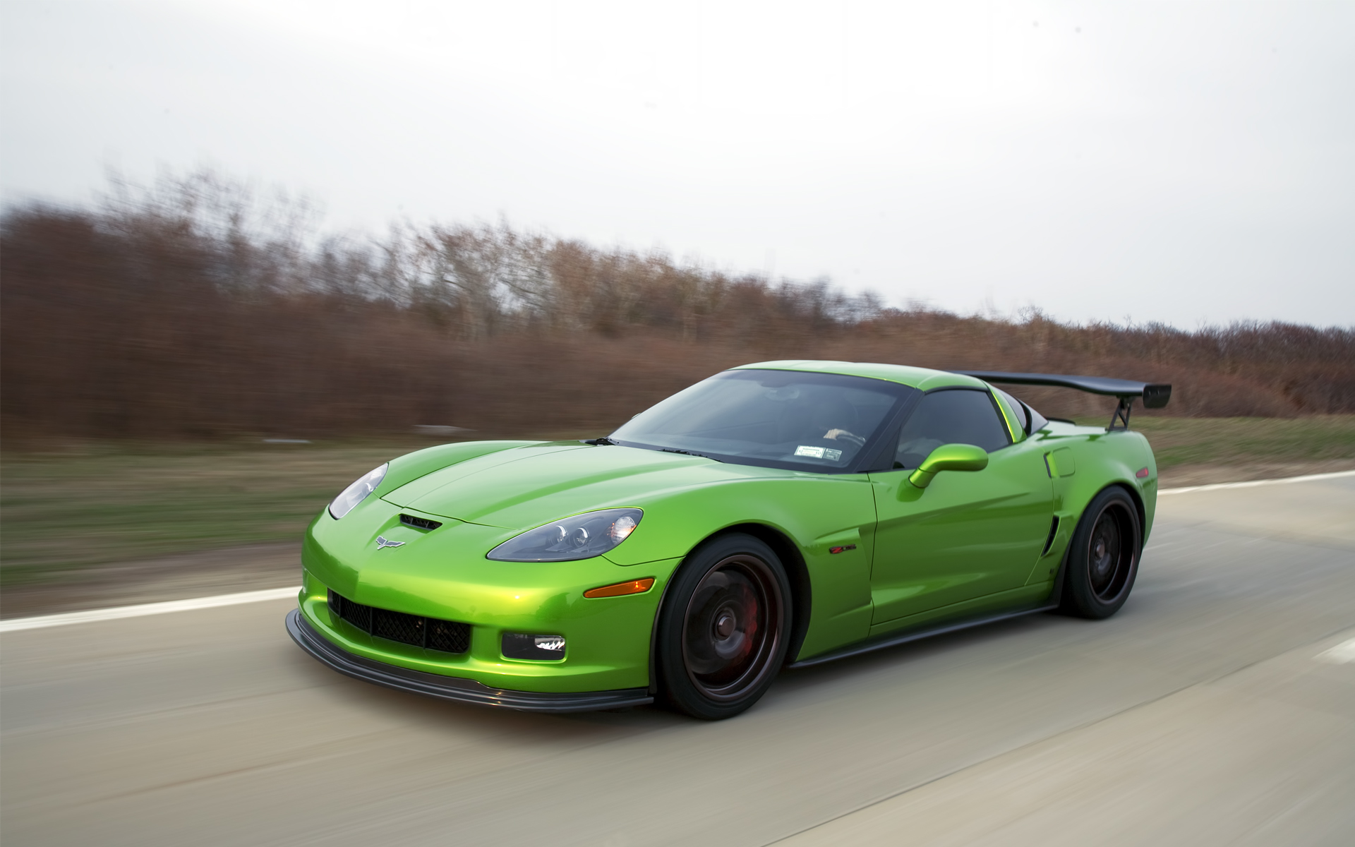 Chevrolet Corvette c7 Stingray Green