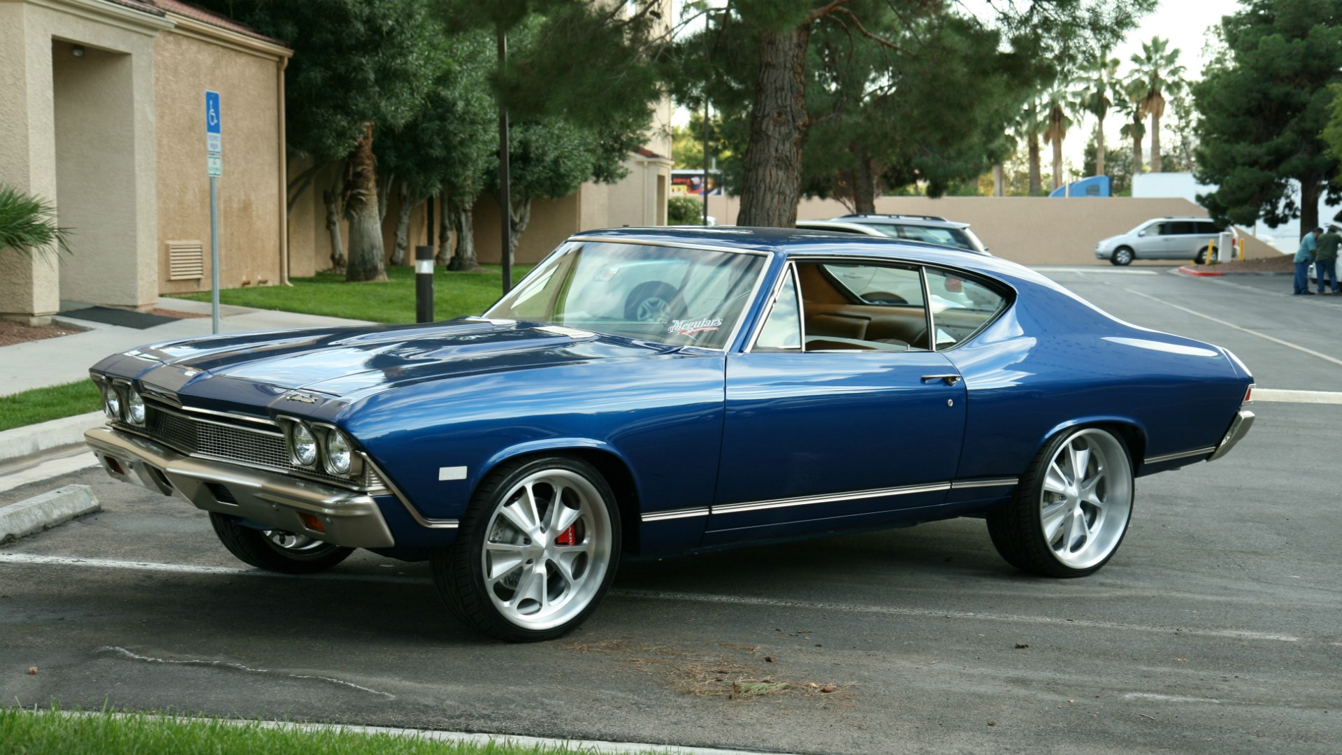 Chevrolet Chevelle SS синий