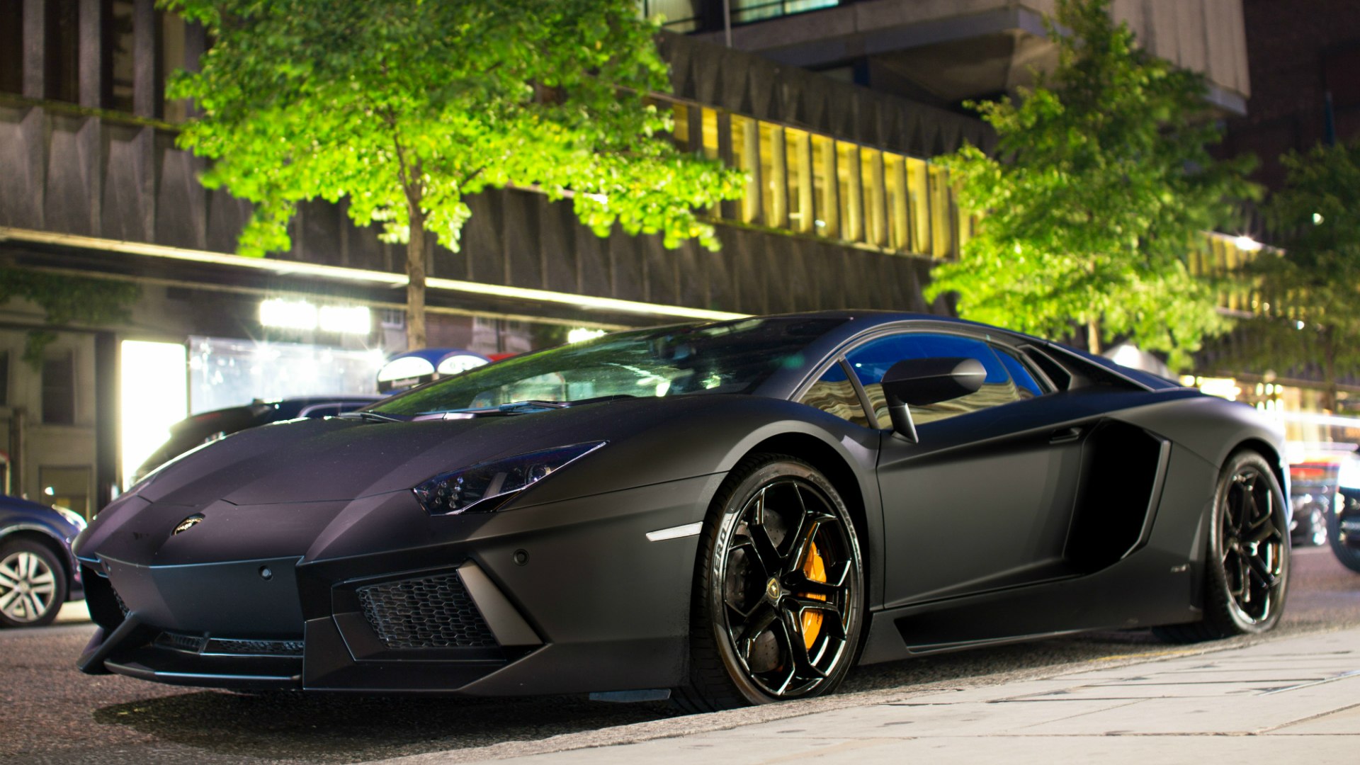 Lamborghini Aventador lp700 4 Black