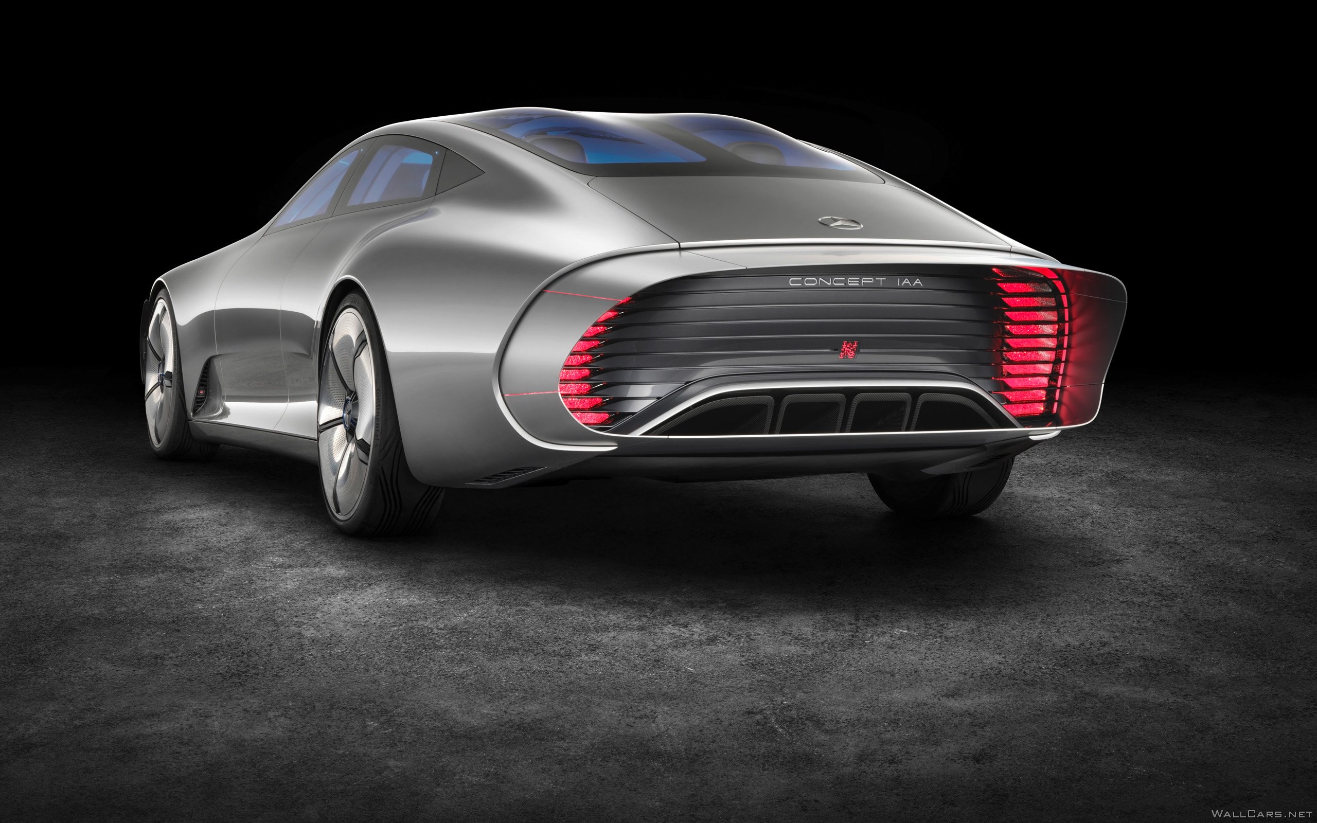 Задние фонари Mercedes-Benz Concept IAA, 2015, технология, будущее, концепт