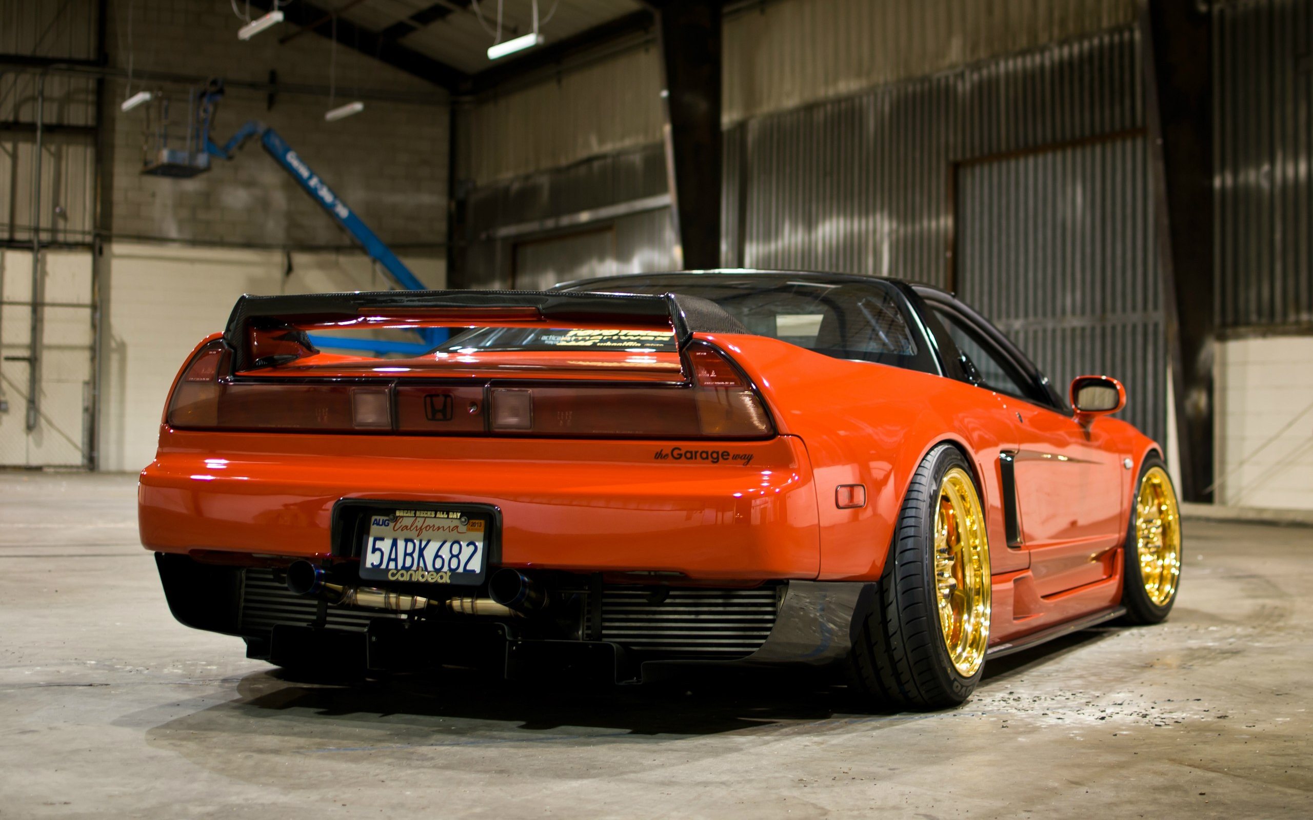 Honda NSX Orange