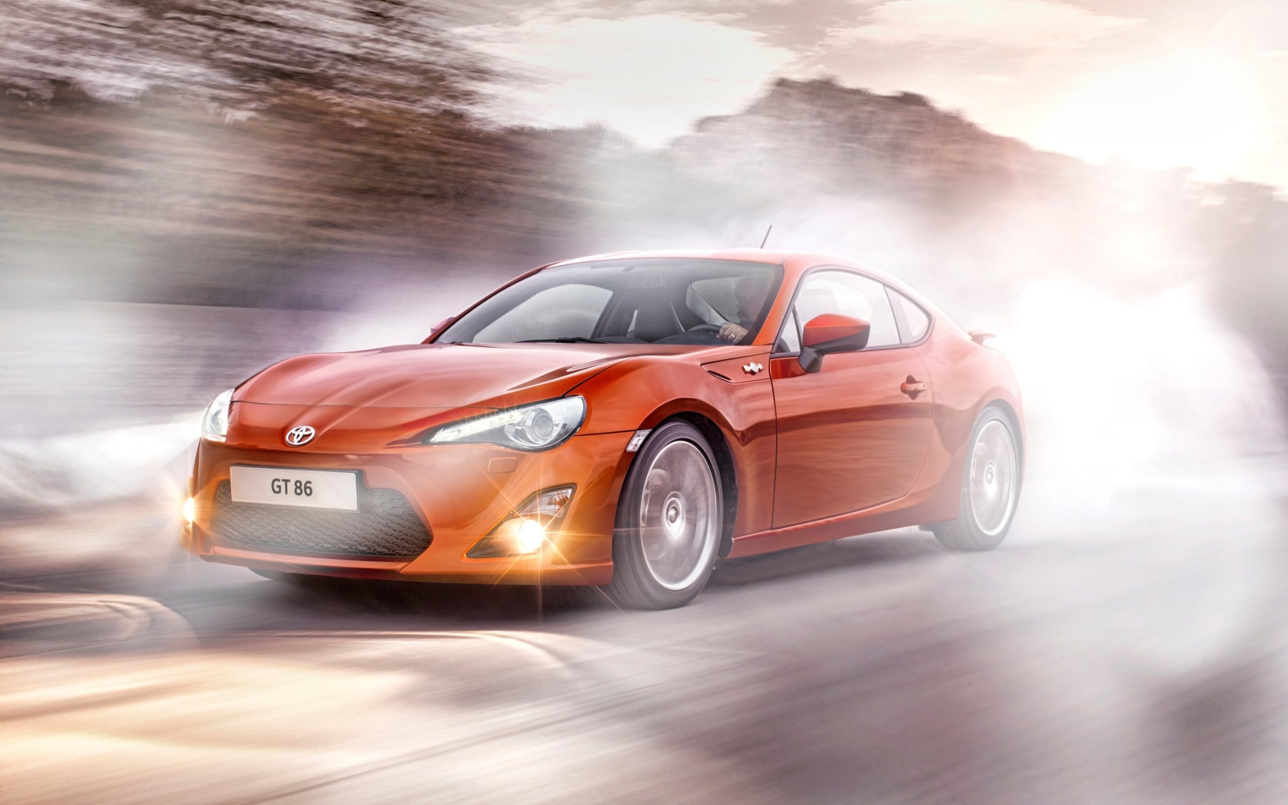 Toyota gt86 Orange