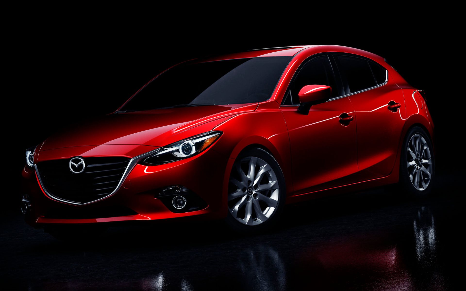 Ангельские глазки mazda 3