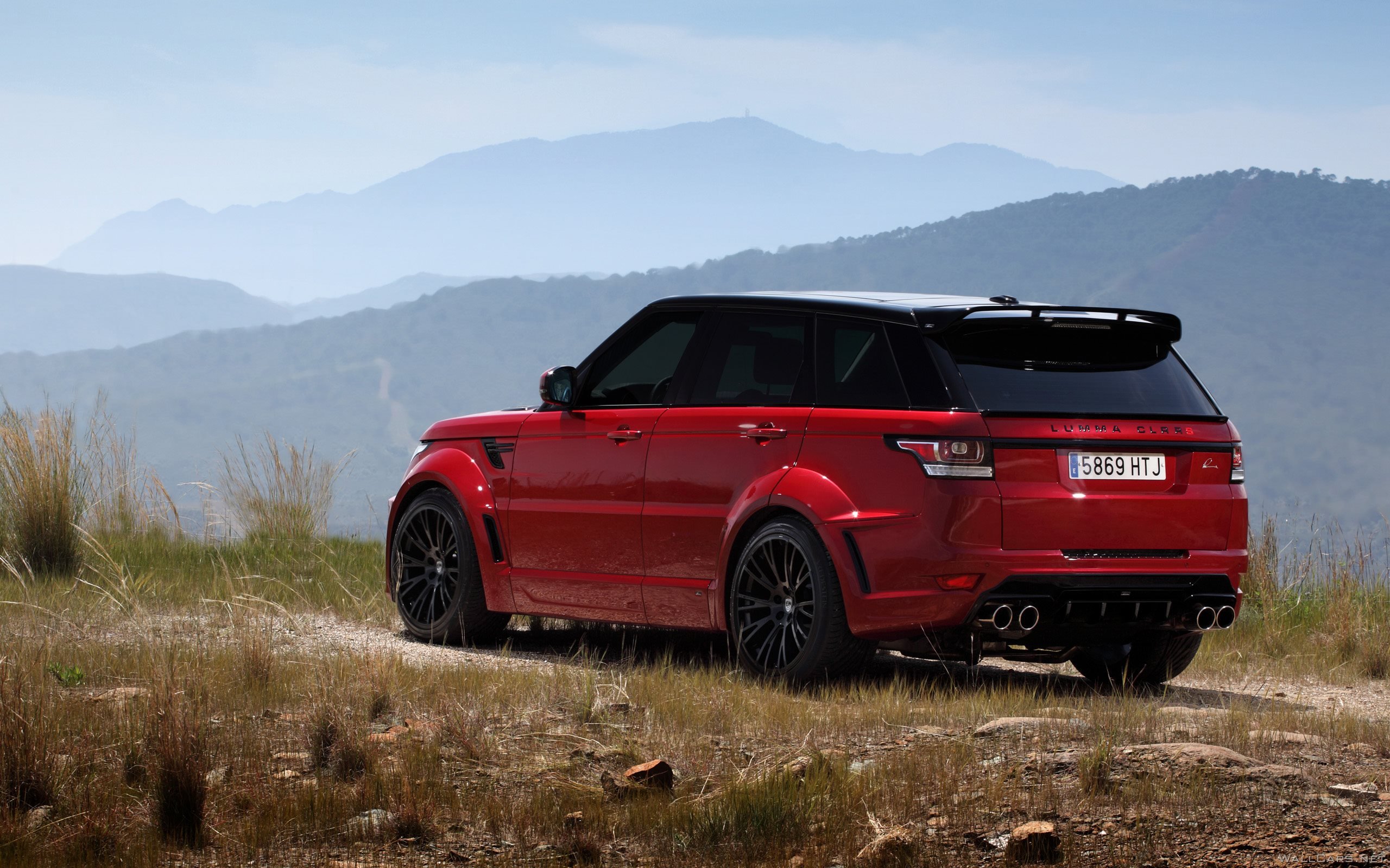 Красный Range Rover CLR RS от тюнинг-ателье Lumma Design, 2014