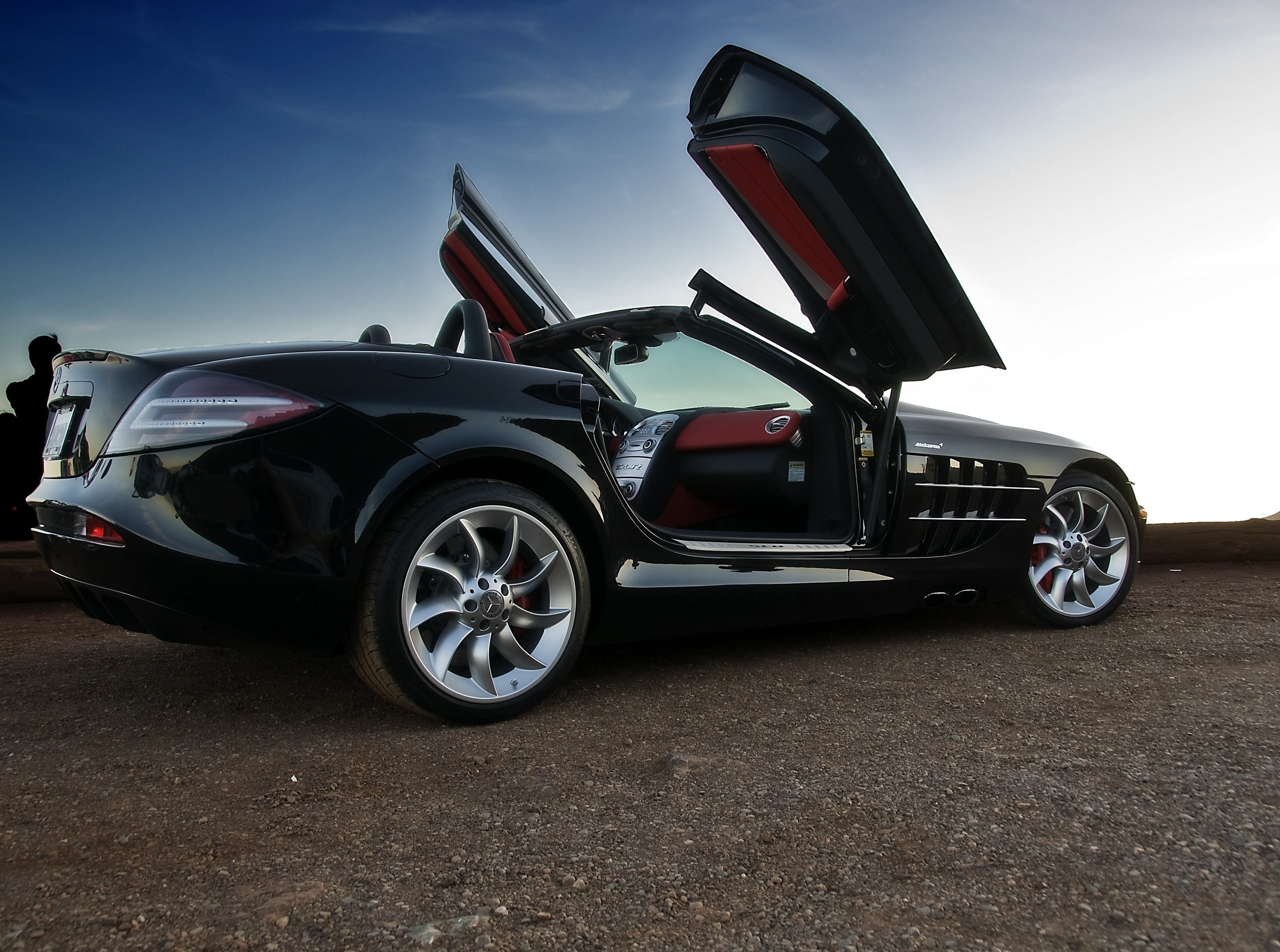 Mercedes SLR MCLAREN Black