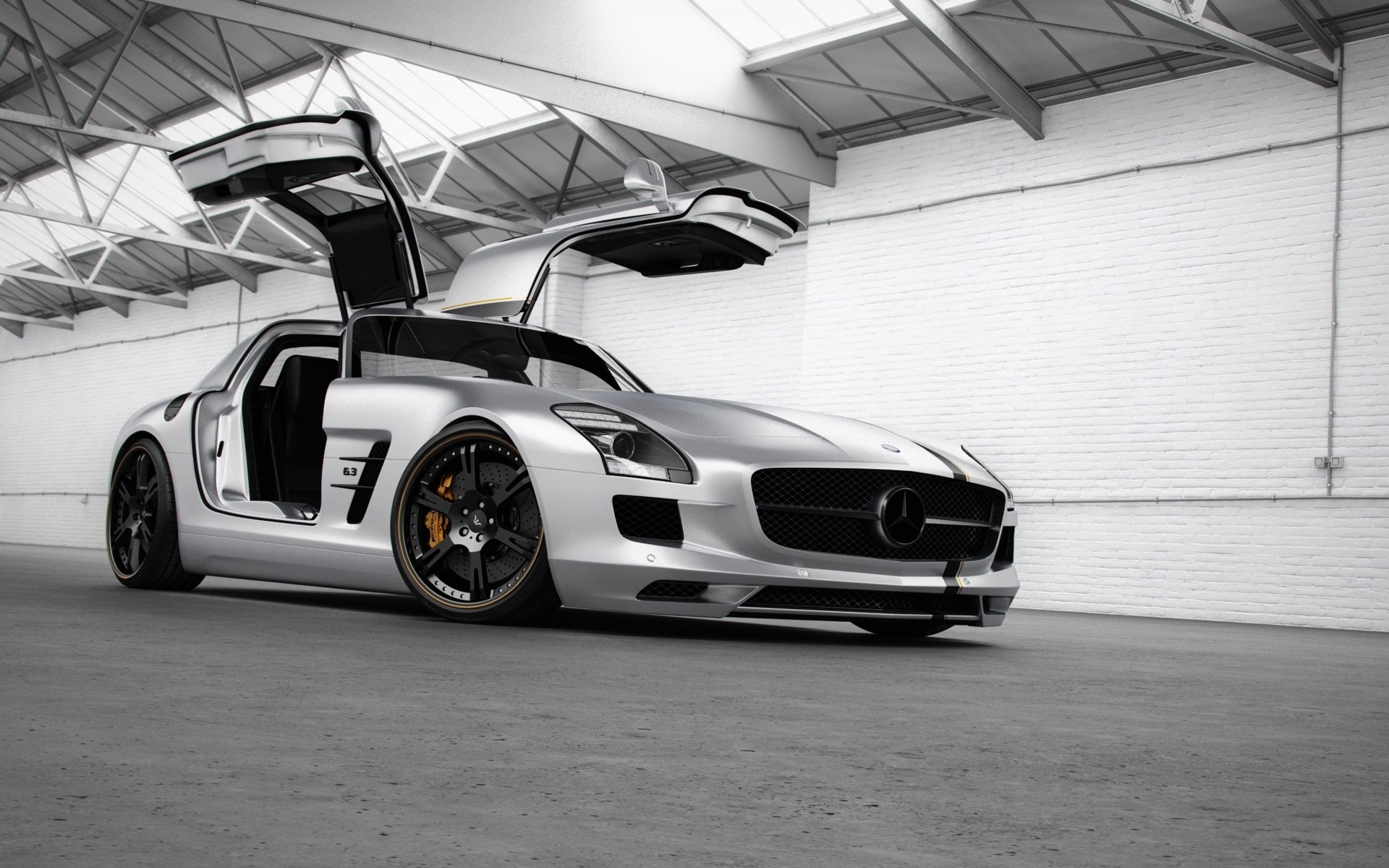 Mercedes Benz SLS AMG 1920x1080