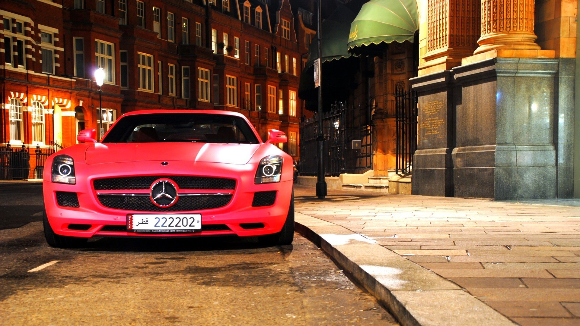 sls amg red