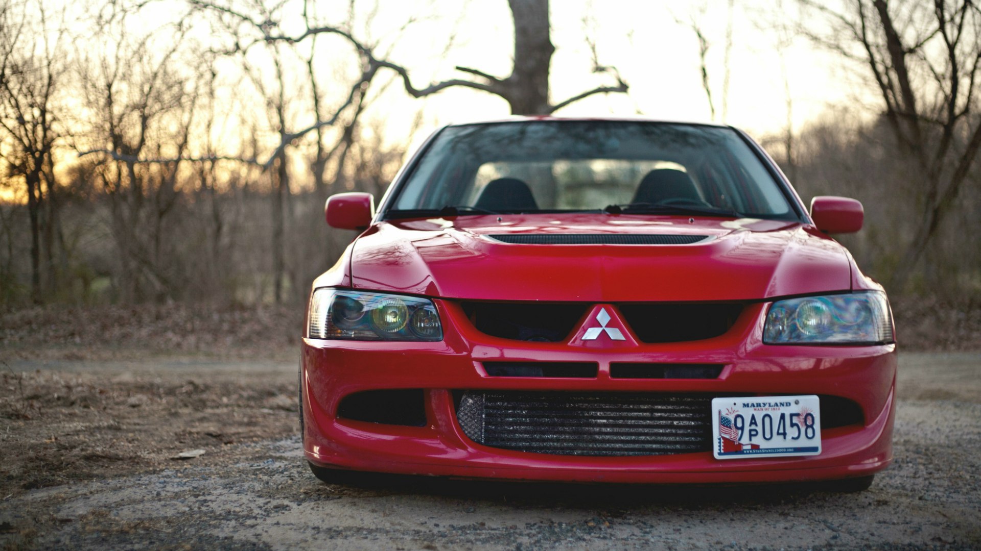 Mitsubishi Lancer EVO Red