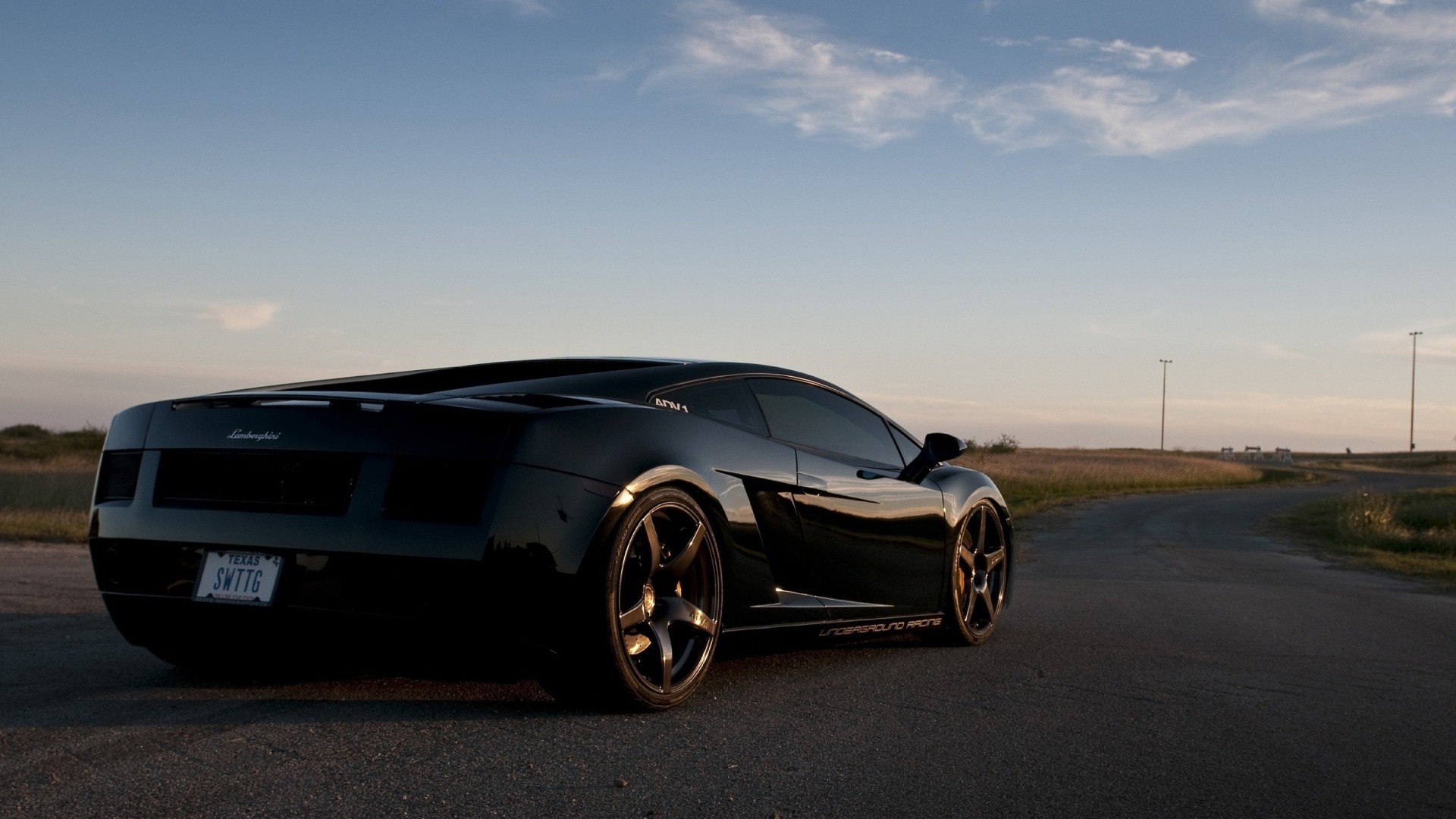 Lamborghini Gallardo черная