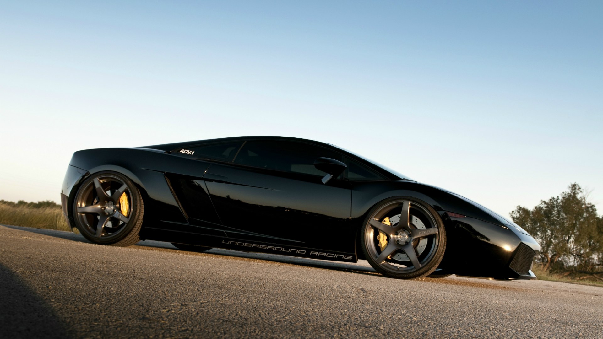 Lamborghini Gallardo черная