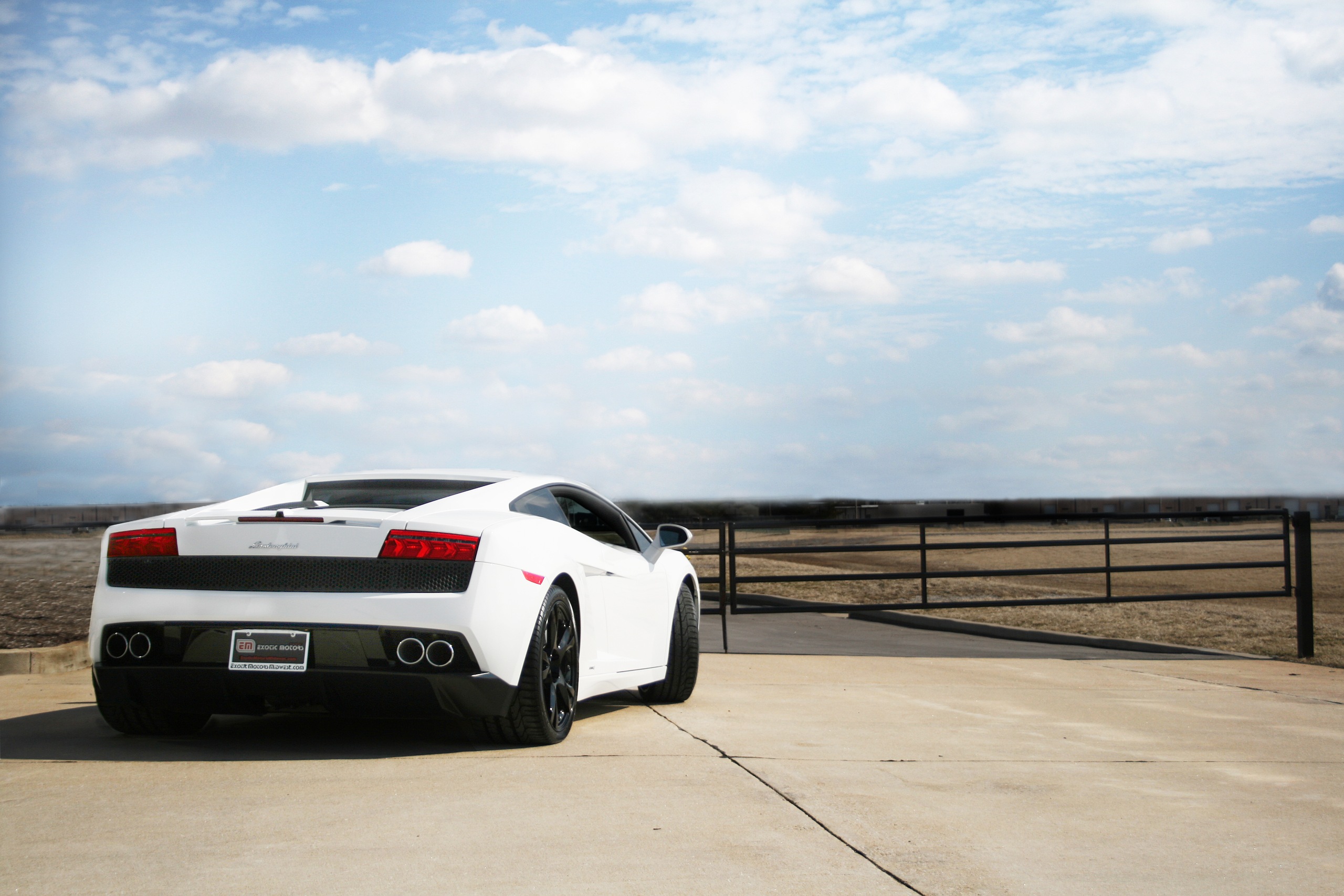 Lamborghini Gallardo White 1920x1080