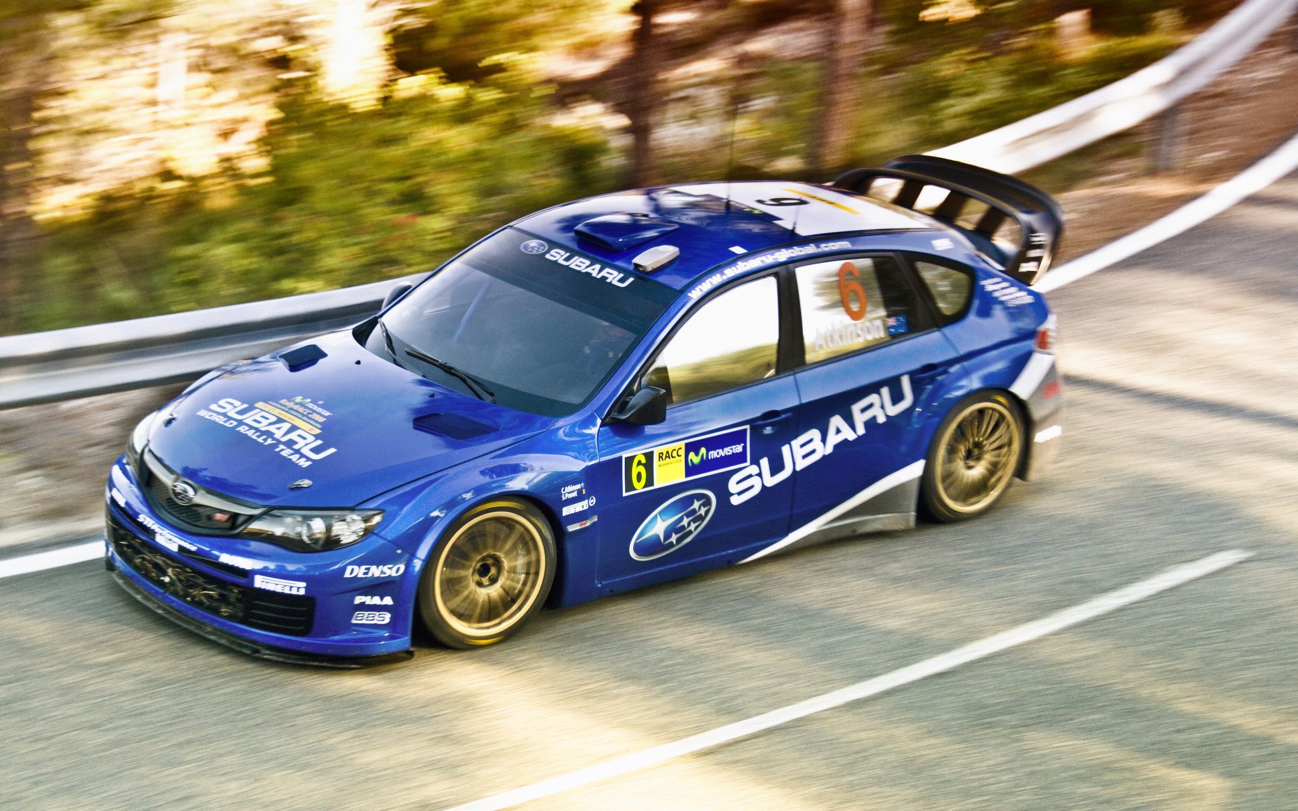 Subaru WRX STI ралли