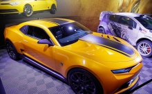 Желтый Chevrolet Camaro Concept, Transformers, трансформеры, фильм, тюнинг, концепт