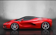 Сбоку, Ferrari LaFerrari, Феррари ЛаФеррари, диски, студия, новинка, детали