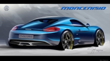  Porsche Cayman Moncenisio,  , , 