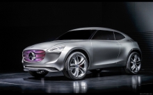 Концепт, диски, передок, тонировка, Mercedes G-Code Concept, 2014, будущее