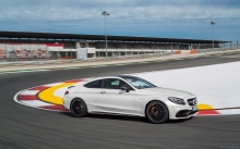  Mercedes-AMG C 63 S Coupe, 2016, , , , , , turn, race, white, side