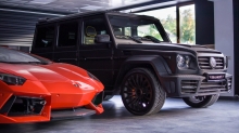 Mercedes G-class by Mansory and Lamborghini Aventador