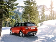 Красивые горы, Рендж Ровер, Range Rover Sport, зима, лес, деревья, природа, пейзаж