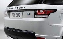 Задние фонари на Range Rover, Рендж Ровер, экстерьер, детали, оптика, номер, логотип, значок
