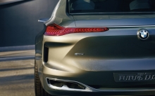 Задние фонари BMW Vision Future Luxury Concept, БМВ Концепт, логотип, значок, экстерьер, оптика