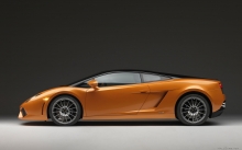 Профиль, Lamborghini Gallardo LP570-4 Blancpain Edition, Ламборджини Галлардо, диски, оранжевый суперкар