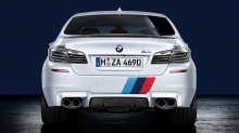 Ограниченный выпуск BMW M5, Вид сзади на БМВ 5 серии, рестайлинговая оптика