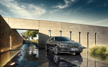 Передок, фары, новое поколение, взгляд, капот, BMW 7 серии 750Li xDrive 2016, коттедж, вид
