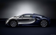 Новый Бугатти Вейрон, Bugatti Veryon Grand Sport, тюнинг, цвет, диски, сбоку