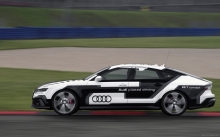Новая Audi RS7 Piloted Driving Concept без водителя