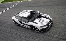 Необычный Audi RS7 Concept, Ауди Концепт, 2014, передок, автотюнинг, беспилотный, диски, капот, трек